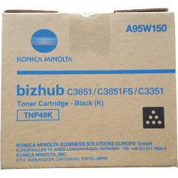 Toner konica minolta a95w150 tnp49k nero [a95w150]