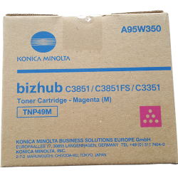 Toner konica minolta a95w350 tnp49m magenta [a95w350]