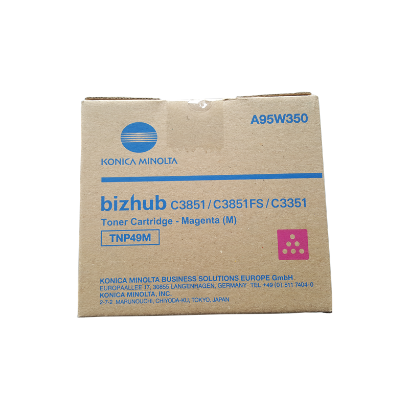 Toner konica minolta a95w350 tnp49m magenta [a95w350]