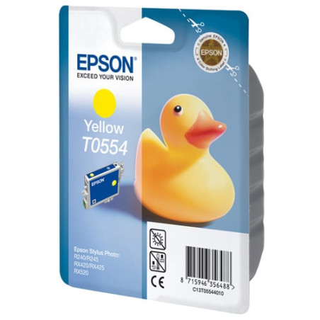 Cartuccia epson giallo photo r240 rx420/425 r245 blister con rf [c13t05544010]