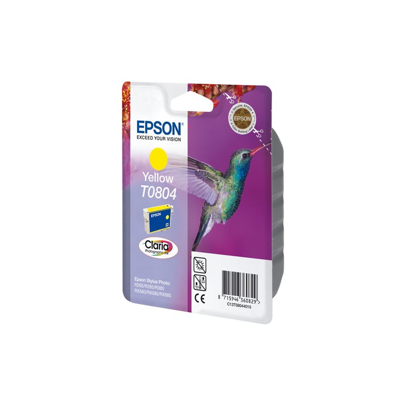 Cartuccia epson giallo photo r265 r360 blister rs [c13t08044011]