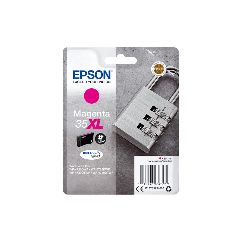 Cartuccia epson c13t35934010 t3593 1900-pagine magenta [c13t35934010]