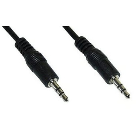 cavo audio inline 3,5mm nero 5m [99936b]