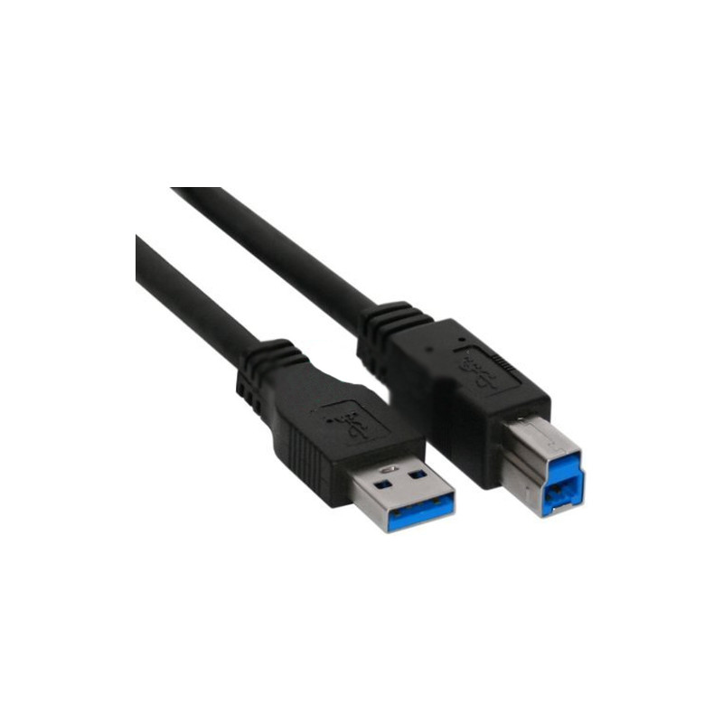 Cavo usb inline inline 3.0 typ-a su typ-b 3m nero [35330]