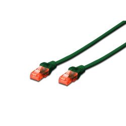 Cavo di rete digitus rj45 u-utp cat6 2.00m verde- lszh [dk-1617-020/g]