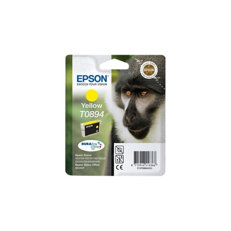 Cartuccia epson giallo durabrite ultra blister rs [c13t08944011]