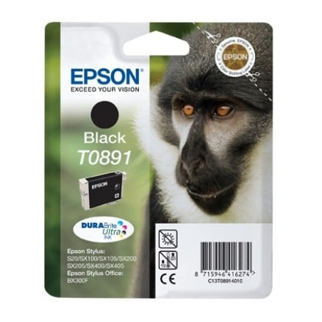 Cartuccia epson nero durabrite ultra blister rs [c13t08914011]