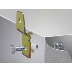 Staffe di fissaggio techly pc a muro per rack ip65