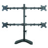 Supporto monitor techly per 4 monitor 13-27'' con base