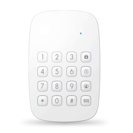 tastierino numerico techly wireless per i-alarm-kit002