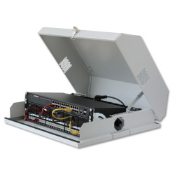 Armadio a muro techly 19'' 8 unitÃ  grigio