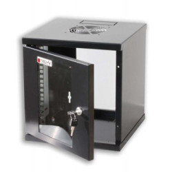 Armadio rack techly 10'' a muro 6 unitÃ  grigio