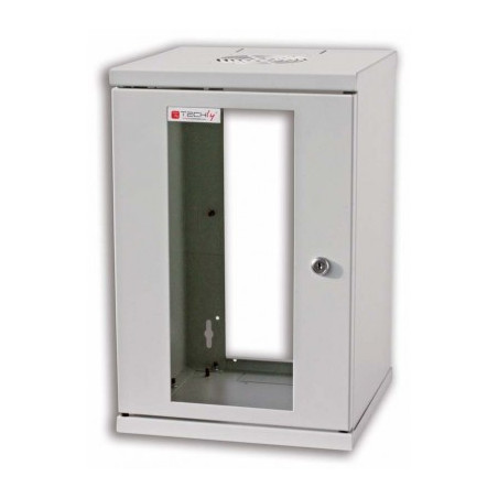 Armadio rack techly 10'' a muro 9 unitÃ  grigio