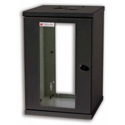 Armadio rack techly 10'' a muro 9 unitÃ  nero