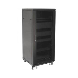 Armadio rack techly 19'' 600x600 27u per audio video nero