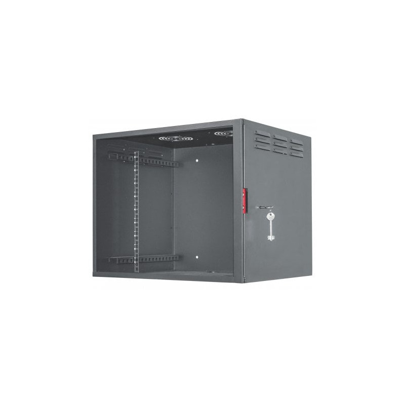 Armadio rack techly 19'' a muro 6unitÃ  con serratura di