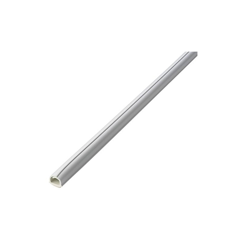 Canalina autoadesiva rosi flessibile 5m bianco