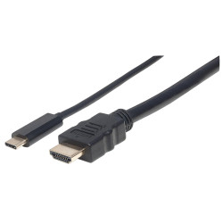 Cavo adattatore manhattan usb-c a hdmi 1m nero