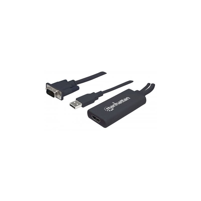Adattatore manhattan da vga e usb a hdmi