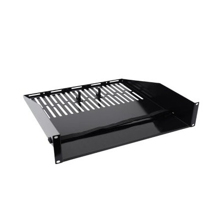 Mensola techly 2 u per armadio rack audio video