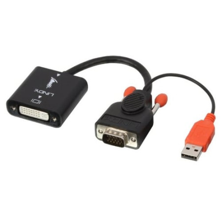 Adattatore vga lindy a dvi-d usb powered [38184]