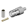 Connettore bnc f. a crimpare per rg58
