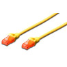 Cavo di rete digitus rj45 u-utp cat6 3.00m giallo lszh [dk-1617-030/y]