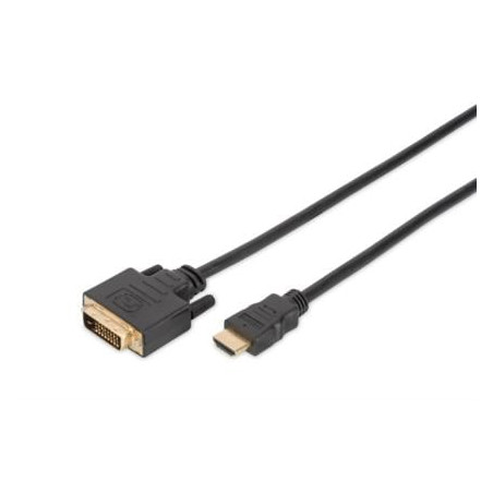 Adattatore hdmi digitus 2,0m typa-dvi 18+1 st/st fullhd [db-330300-020-s]