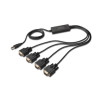 Cavo usb digitus 2.0 su 4x rs232-kabel 1,5m [da-70159]