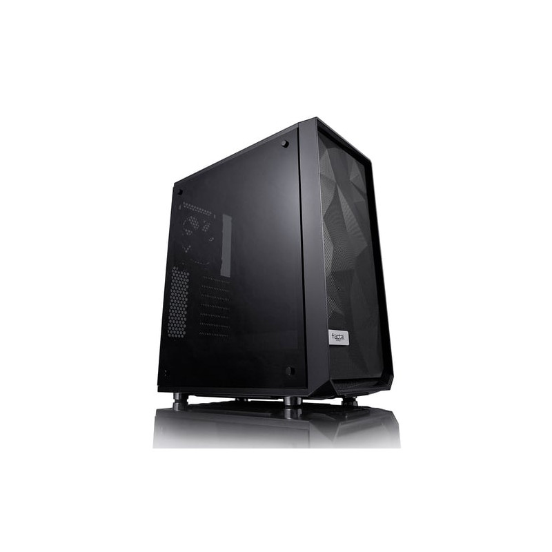 Case fractal design meshify c midi tower nero [fd-ca-mesh-c-bko-tg]