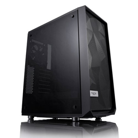 Case fractal design meshify c midi tower nero [fd-ca-mesh-c-bko-tg]