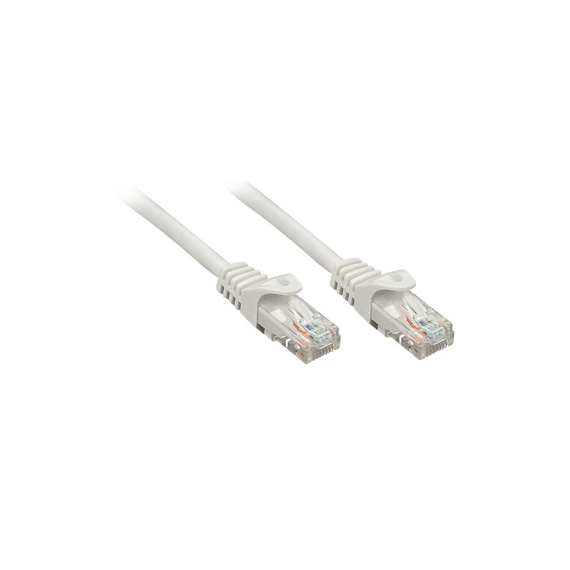 Cavo di rete lindy basic cat6 u/utp grigio 2.00m [48163]