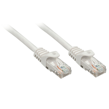 Cavo di rete lindy basic cat6 u/utp grigio 2.00m [48163]