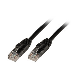 Cavo di rete lindy cat6 u/utp nero 2.00m [48078]