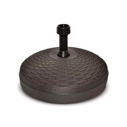 Base ombrelloni adriatic in plastica antracite rattan