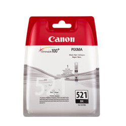 Cartuccia canon nera cli-521bk [2933b001]