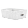 Cesta stafanplast elegance bianco 36x29 h 13