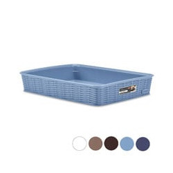 Cesta stafanplast elegance moka 36x26 h6