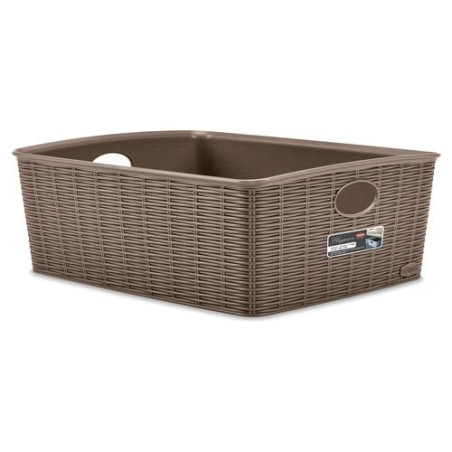 Cesta stafanplast elegance tortora 36x29 h 13