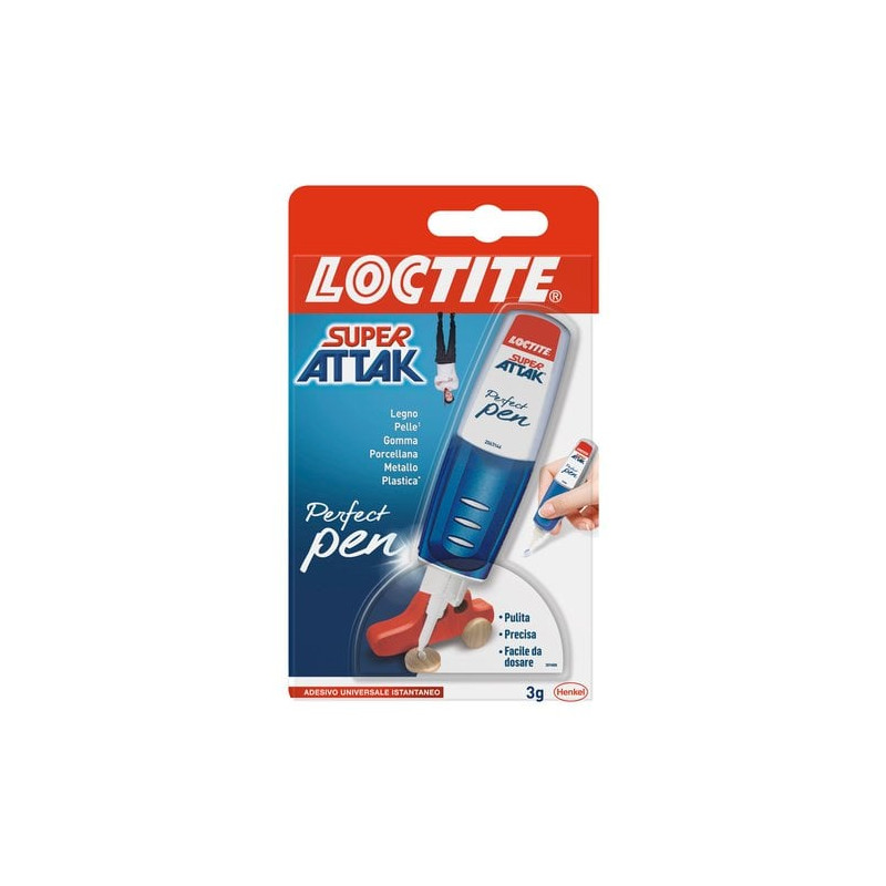Colla loctite super attak perfect pen g 3