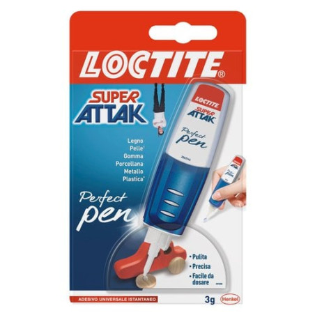 Colla loctite super attak perfect pen g 3
