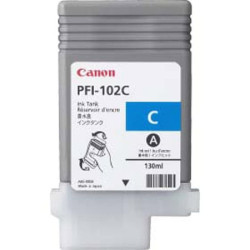 Cartuccia canon ciano pfi-102c ipf500/600/700 [0896b001]
