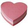 Blocco adesivo post-it 225fg a cuore 70x70mm 2007-h 72gr