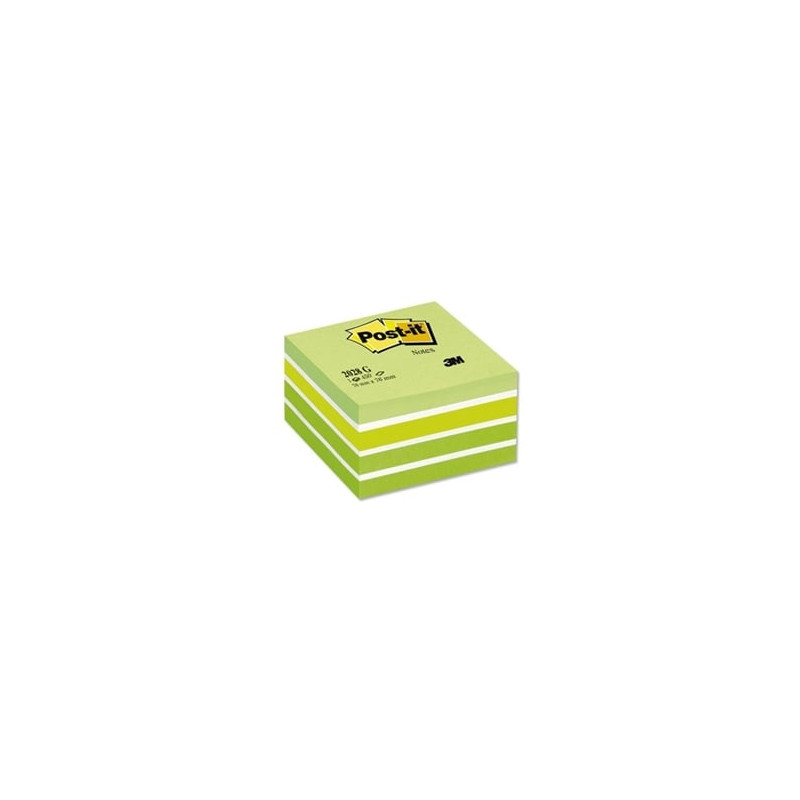 Blocco adesivo post-it 450fg a cubo 76x76mm 2028-g pastello