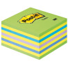 Blocco adesivo post-it 450fg a cubo 76x76mm 2028-nb neon