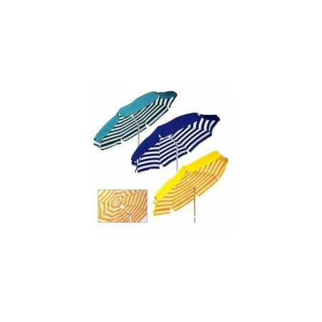 Ombrellone maffei in acciaio cotone giallo 200