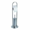 Portascopino aglaia wc + portartolo acqua inox 03737