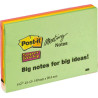 Blocco adesivo post-it 45fg super sticky 101x152mm meeting note