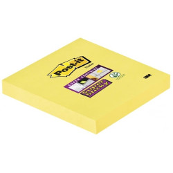 Blocco adesivo post-it 90fg super sticky 654-s 76x76mm giallo