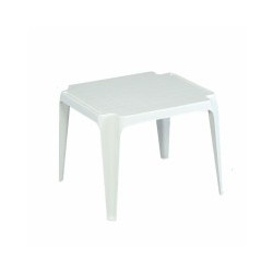 Tavolo in resina progarden baby bianco 55x50
